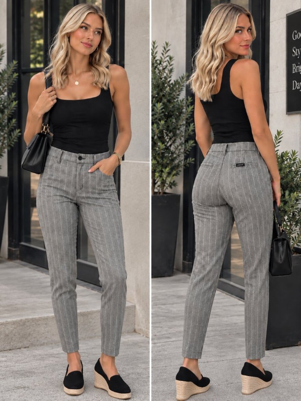 Women's Lee Trousers Pants, Size 8